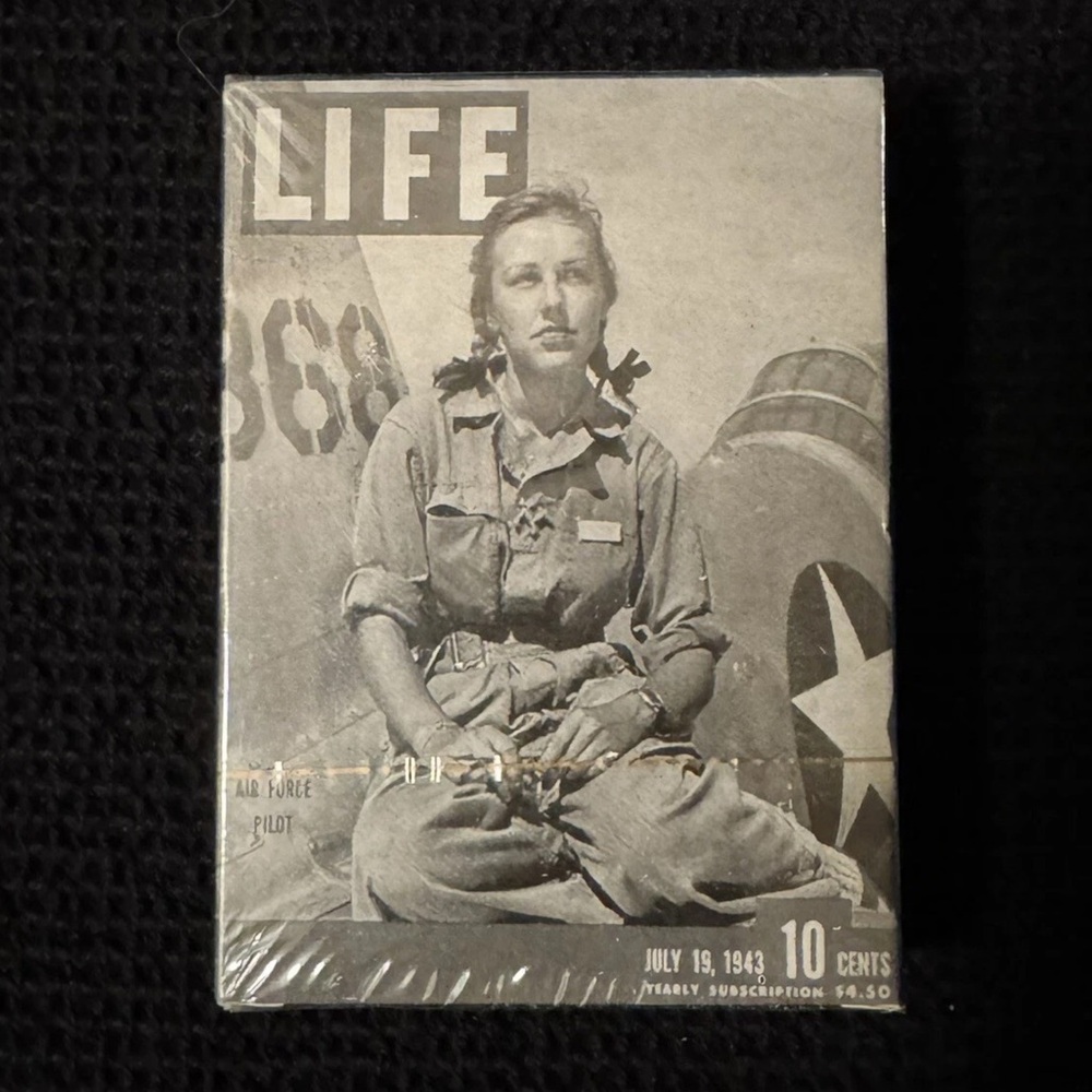 Life National Women Service Pilots (WASP) WWII Museum Playing Cards -- Sealed